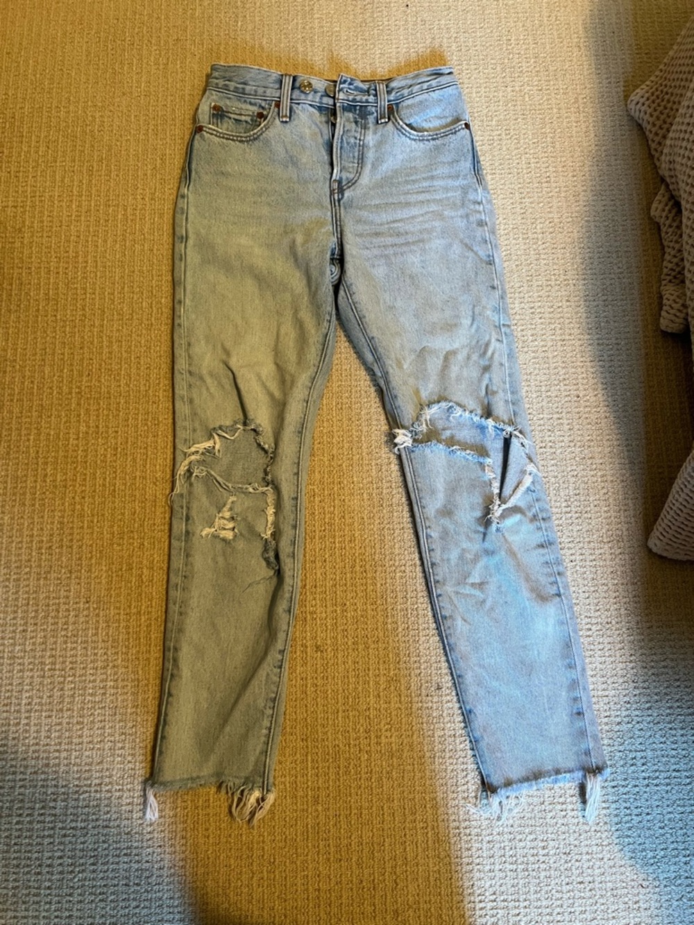 Levi’s Wedgie Ripped Jeans